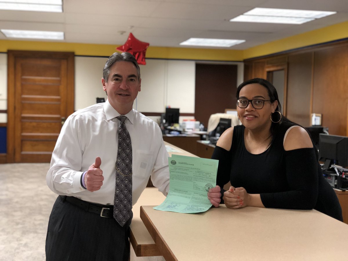 SarnoForMayor's tweet photo. Certified for the ballot! 

On the heels of having the talented superstar Cher here this past Tuesday night - Mayor Sarno says: “here we go again!” https://t.co/TlWlHUz1g2