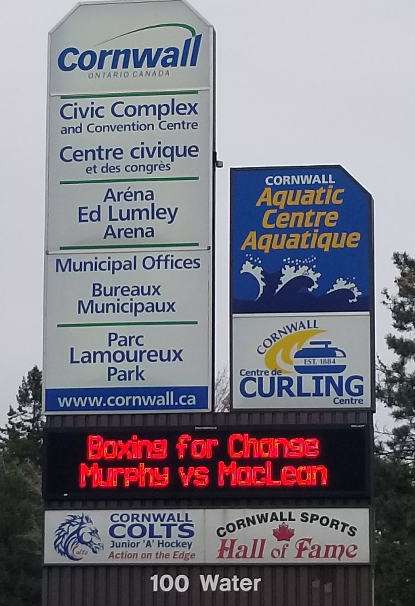 DaveMacLean121's tweet image. 🥊This is kinda cool...guess I&apos;m committed now!
@Beyond21hub @CnwlPoliceAssoc @cwlpolice @PoliceAssocON @CityofCornwall #Boxingforchange