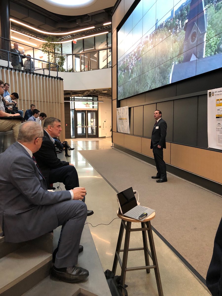 PeterHuie's tweet photo. Thank you ⁦@FlavinAtWPI⁩ for kicking things off @WPI ⁦@CCDCSoldier⁩ #Collaboration #FutureCommand https://t.co/oVsadSZryl