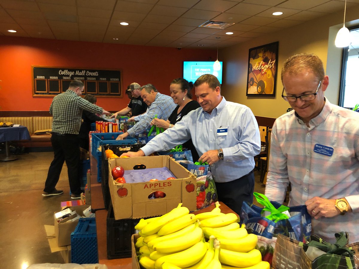 Backpack buddies at Kroger. Thx BTown fighting hunger