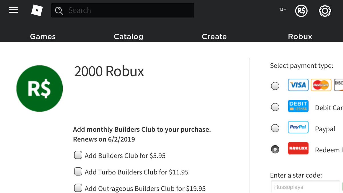 Cannot Buy Robux 2019