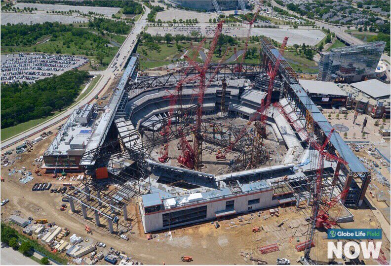 Globe Life Field on Twitter: "One. Year. Ago. 😲# &hellip;