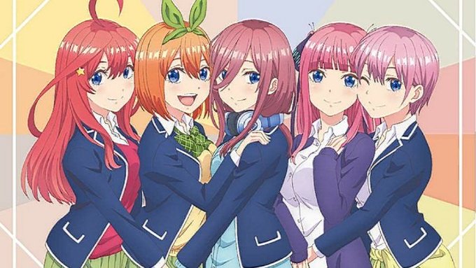 五等分の花嫁壁紙のtwitterイラスト検索結果