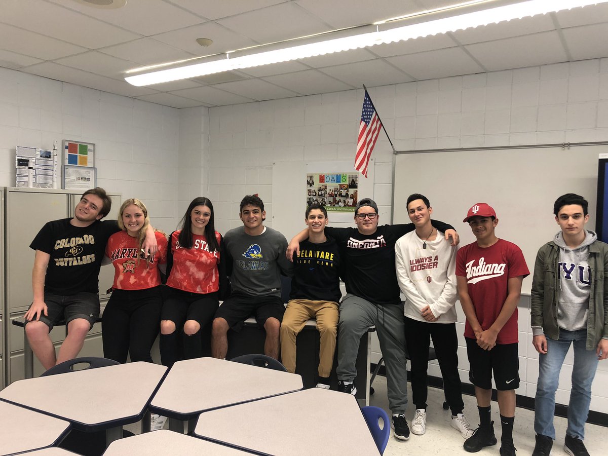 One of my favorite days - Decision Day!  So proud of all of my seniors and wishing them tons of success as they move on to their next adventure!