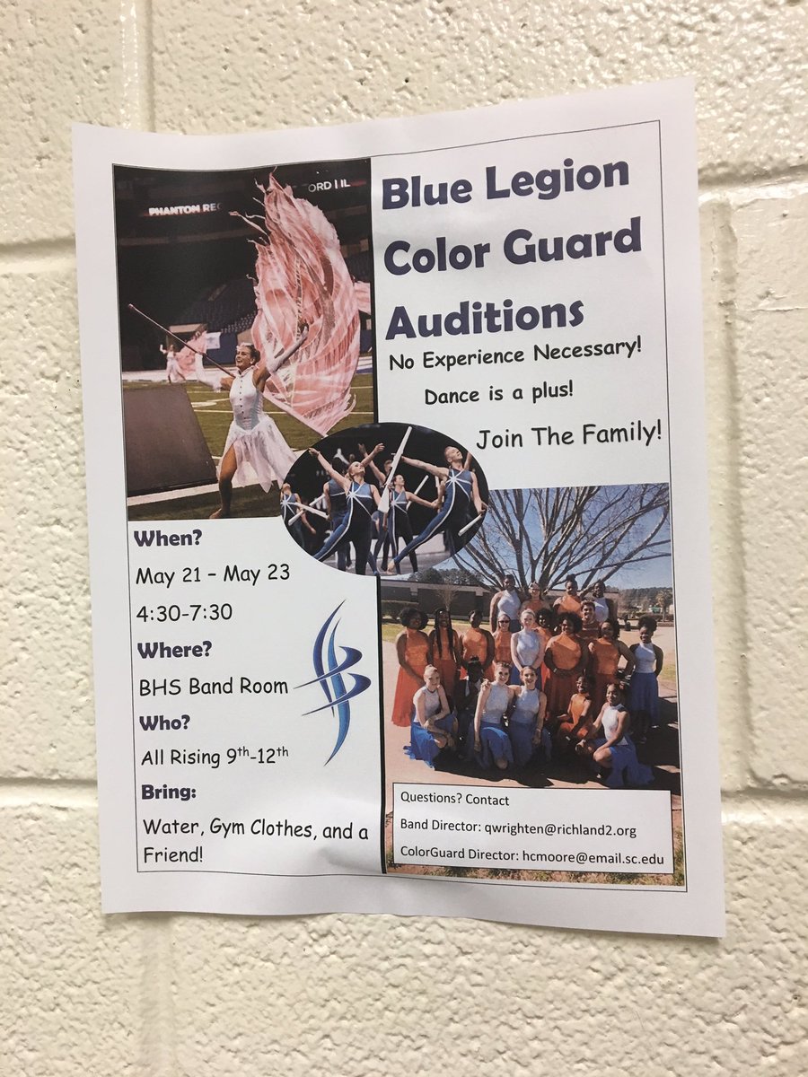 Blythewood Color Guard On Twitter Yes We Re Back Back Again