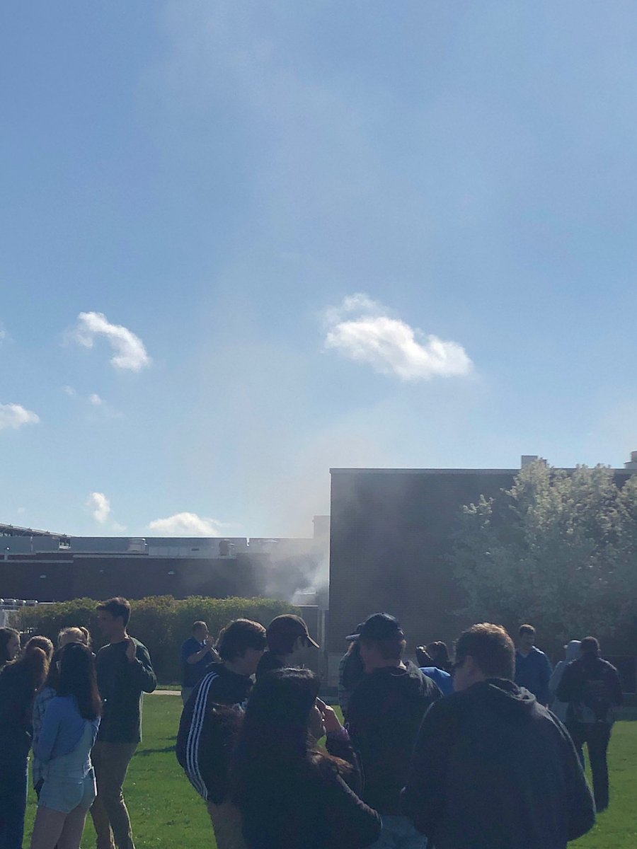 Fire alarm at Fossil is confirmed to be in response to activity in the wood shop. Fire Department is on scene.