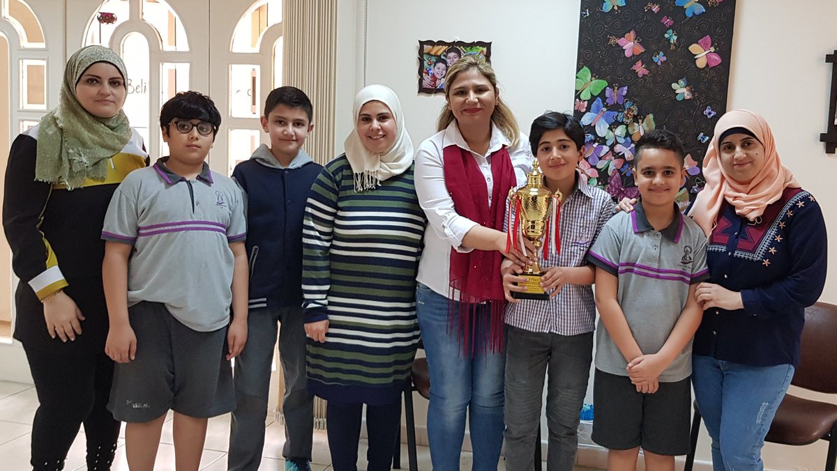 najahshams's tweet photo. #RoboBots 🤖 dedicated their achievement to their #supportive and #encouraging principal @GhinaNassab promising an ongoing commitment for higher goals
#2nd_place #Best_Performance 🥈🏆
#2nd_MIHS_Robotics_Competition
@DawhaHighSchool @raefa_jomaa @FawziehHn https://t.co/TVw9WnKKQR