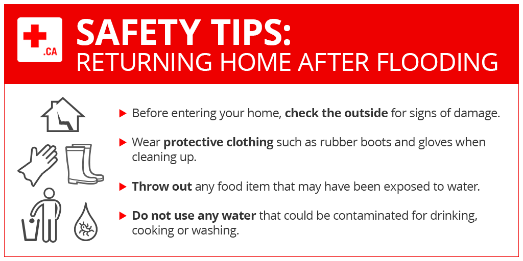 If you're cleaning up your home after #flooding make sure to:
✔️Discard any food that has been exposed to flood water
✔️Do NOT ever use water that may be contaminated to wash
dishes, prepare food, or wash hands
✔️Here's our #flood recovery guide bit.ly/2IQcmJT #NBflood