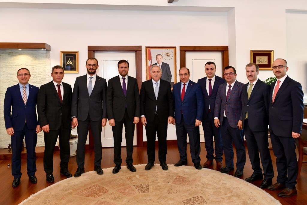 Emlak Yönetim A.Ş. olarak Fatih Belediye Başkanımız Sayın <a href="/MErgun_Turan/">M. Ergün TURAN</a>’ı makamında ziyaret ettik, kendisine hayırlı olsun dileklerimizi ilettik.