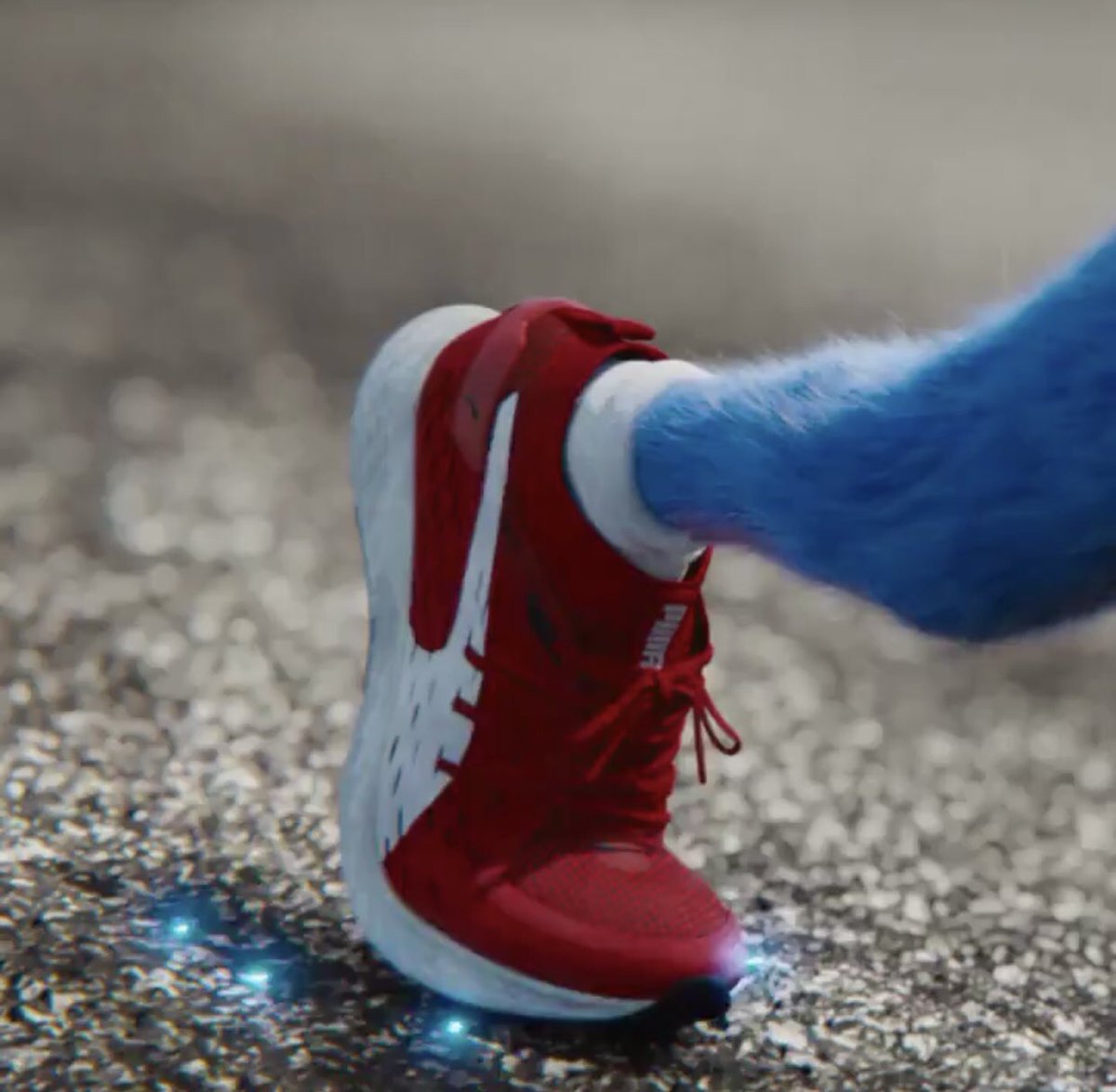 Kitsuoi🚗🚘🚖🚙 on Twitter: "Huh? Apparently, they switch Nike shoes to Puma. Also, it's seem that you will able to buy the Puma that Sonic wearing. It will be called the