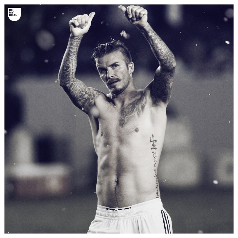 Happy birthday to David Beckham who turns 44 today Describe this man in 3 words  