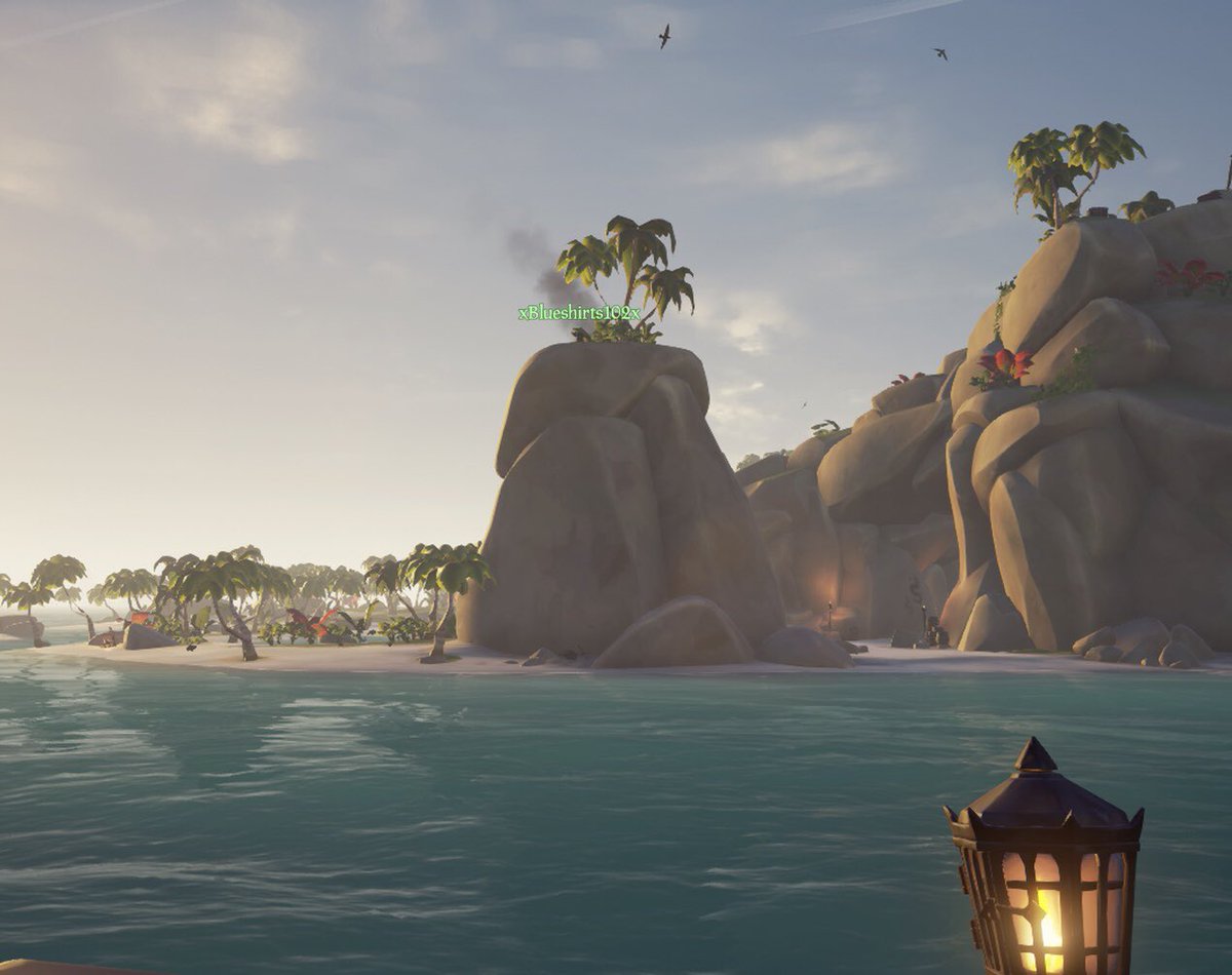 Capt_Batgirl1's tweet photo. After a few broken legs and face to rock encounters, we finally made it to the top of this rock!
@Blueshirts102 @SeaOfThieves #TallTales #howintheworld #apiratelifeforme https://t.co/UalFJxSVEV
