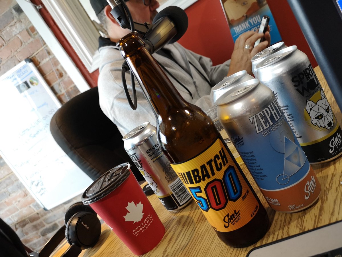 GregCKL's tweet image. It's a tough job but somebody's got to do
We call this investigative reporting others call it just plain fun...
Taste testing a new beer (Batch 500) being launched today at noon at Sons of Kent. @sonsofkent #ckont