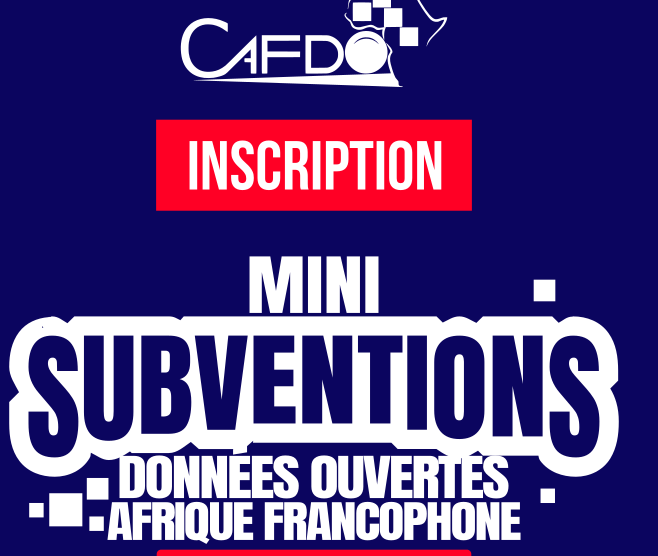 cafdo_officiel's tweet photo. A partir du 06 mai 2019 vous pourriez postulez à l'appel à candidatures des #MiniSubventions CAFDO pour vos activités de promotion de #donnéesOuvertes.
NB: l'activité doit être orientée vers le gouvernement ou les collectivités territoriales.
#lwili https://t.co/0Saejmeizj