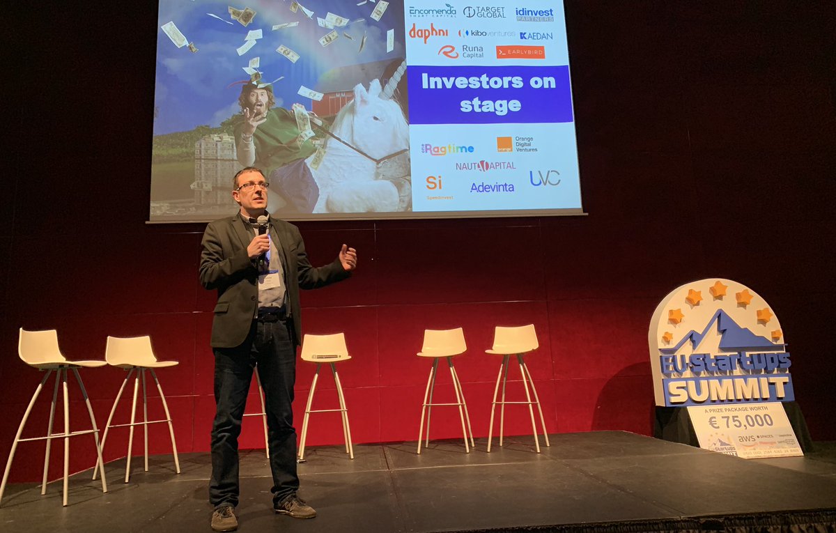 Now <a href="/josepsole_/">Josep Solé</a> <a href="/OneRagtime/">OneRagtime</a> 
Investors on Stage I 
<a href="/EU_Startups/">EU-Startups</a> 🚀 Summit 2019 #Barcelona