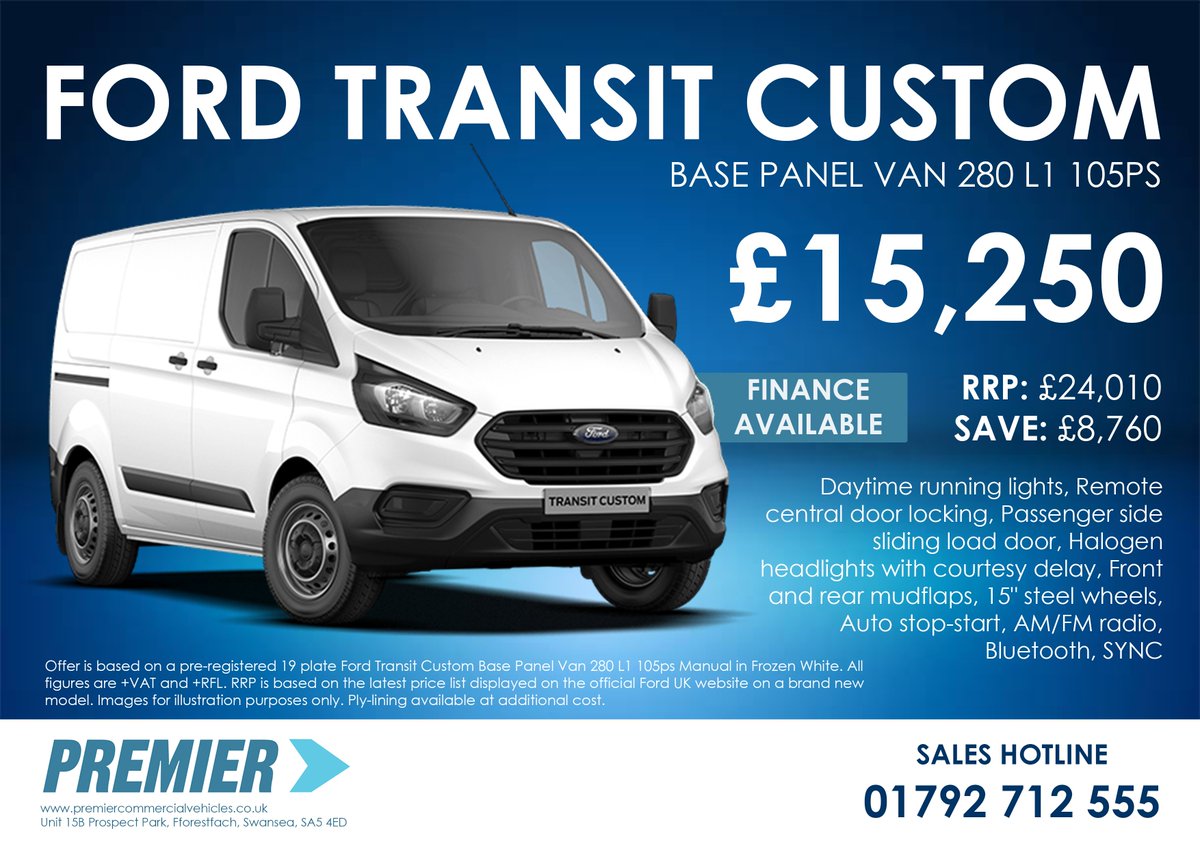 van sales swansea