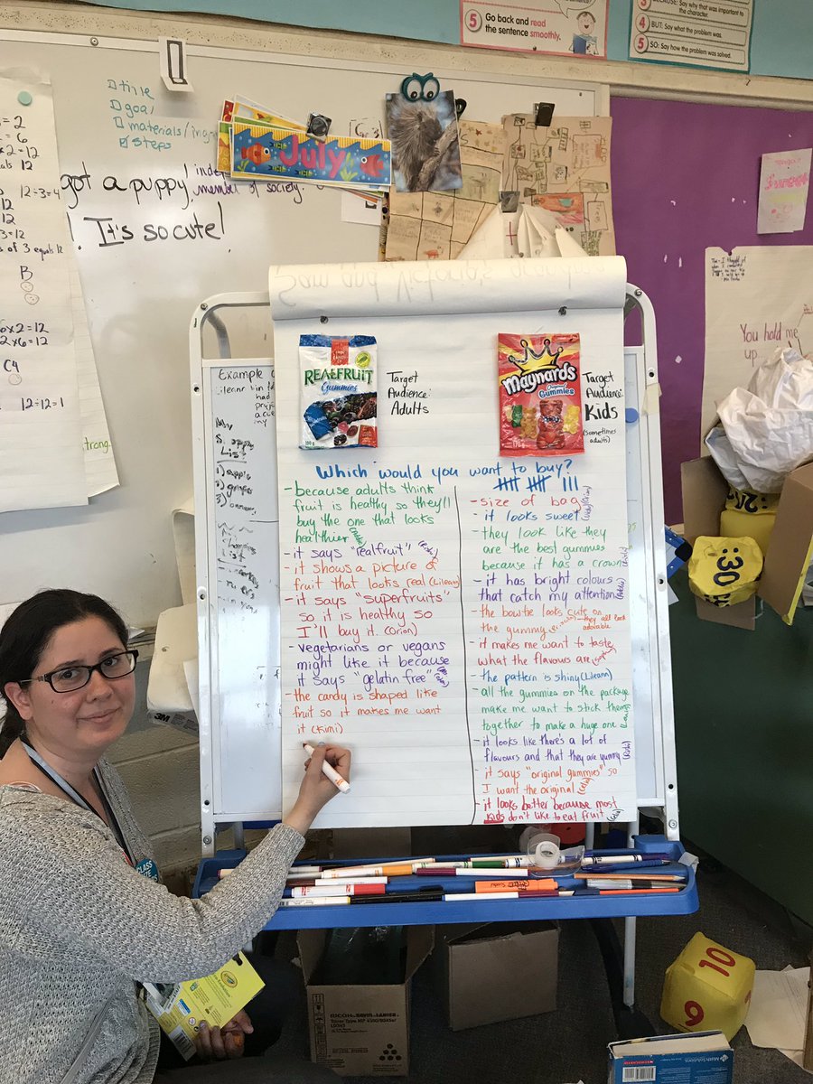 berylrcohen's tweet photo. Amazing lesson with @SMILE_123ABC discussing how different audiences negotiate meaning, financial implications of persuasive words images using packs of candy @RyersonCS @mediasee @A_M_L_ so much FUN #engaged students. @LC4_TDSB https://t.co/vJW9ruxH0Y