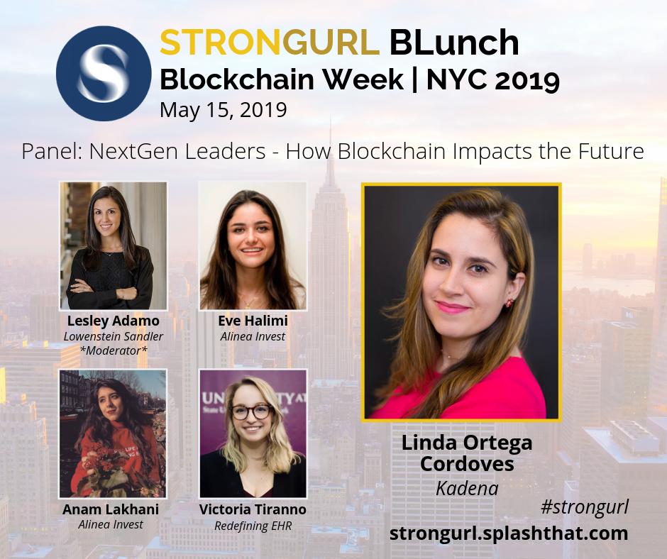 linda_ioc's tweet image. Counting down the days until #Strongurl ’s “NextGen Blockchain Leader” panel! Thanks again to @jamiestrongurl for inviting me to participate. Can’t wait!  #BlockchainWeek2019