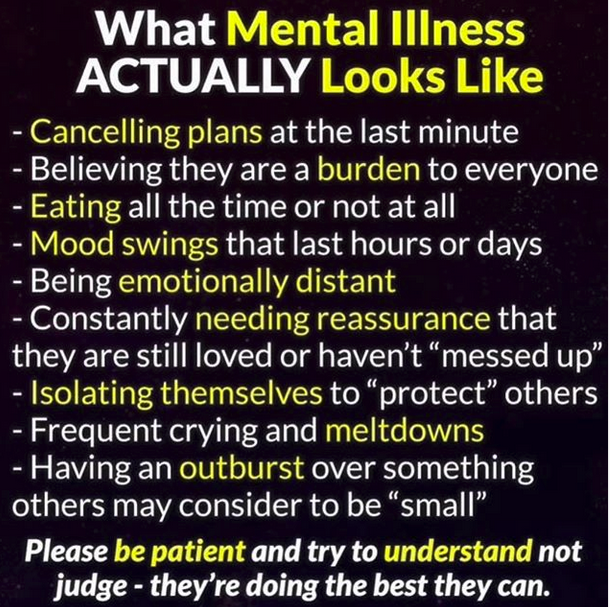 Detrucci's tweet photo. Mental Health Awareness 🎲

Through all the labels and words is actual emotions and feelings 💙

Watch for these signs from the people around you, It can be 100x harder than it sounds on a piece of paper 💕

#ThursdayThoughts #ThursdayMotivation #MentalHealthAwarenessMonth https://t.co/RAD6ObMdI4