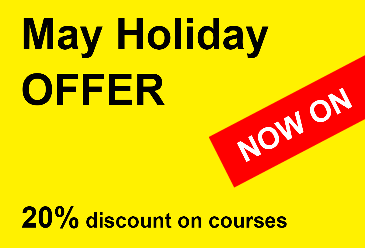 Make May Amazing with Our Bank Holiday Offer! 20% off all #filmmaking #courses until midnight Tues May 7 with coupon 20PERCENT bit.ly/2kffscb #BankHoliday #Offers