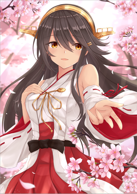 こっそりと艦これ6周年って事で描いてた榛名さん投下(*'ω'*) 