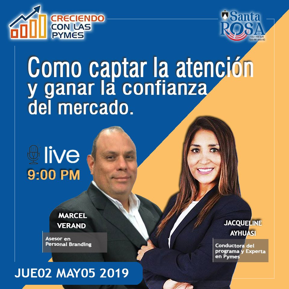 CRECIENDO CON LAS PYMES - Jacqueline Ayhuasi tweet media