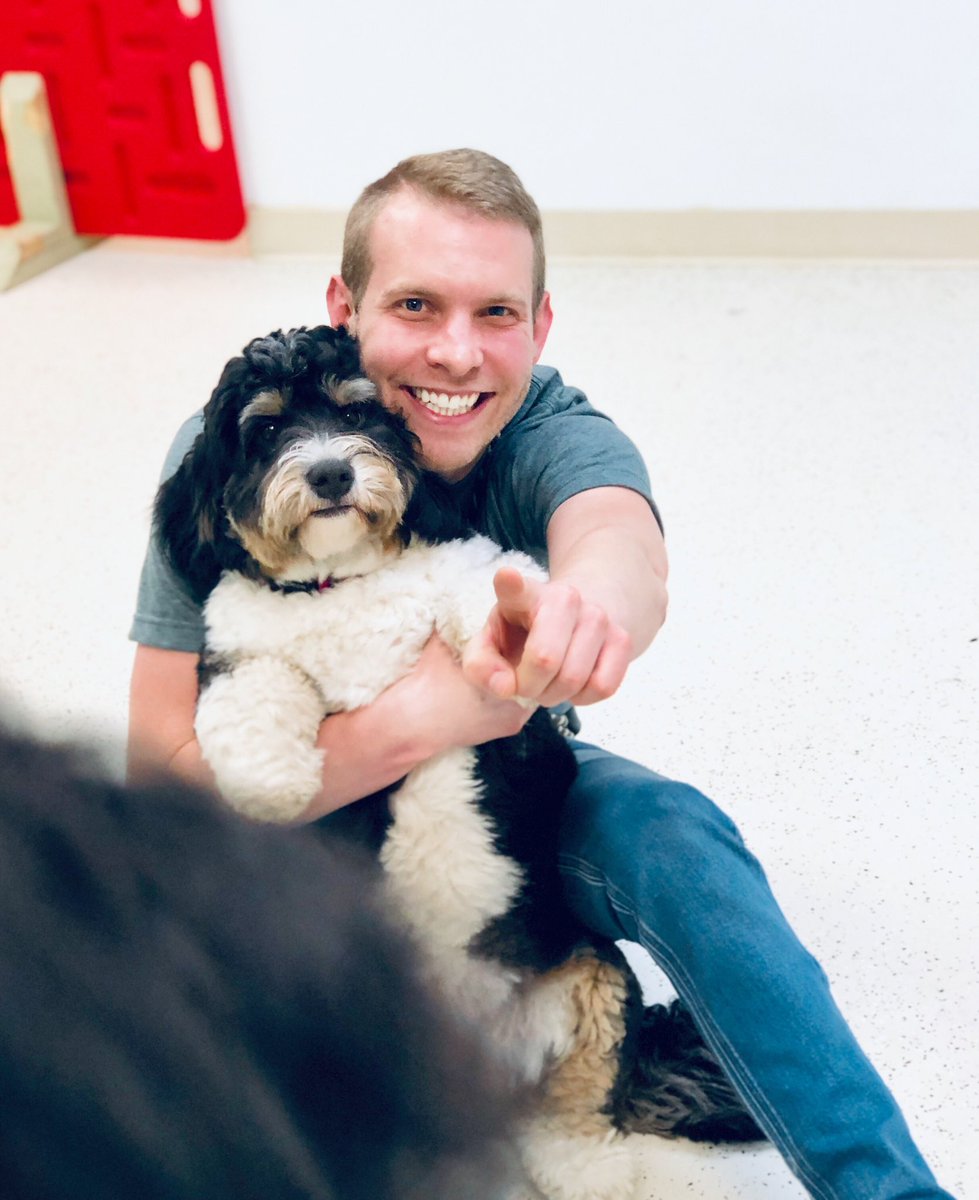 ZakkOnAir's tweet image. Here we are @ButlerBethanie! Daisy wants you to know she is being a very good girl today :)