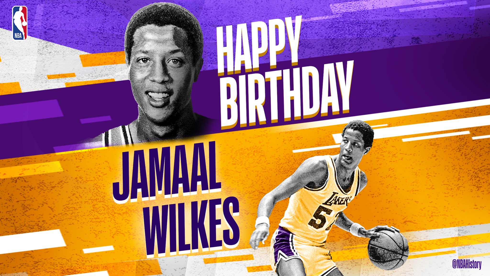 Join us in wishing 3x & 3x NBA Champion Jamaal Wilkes a Happy 66th Birthday! 