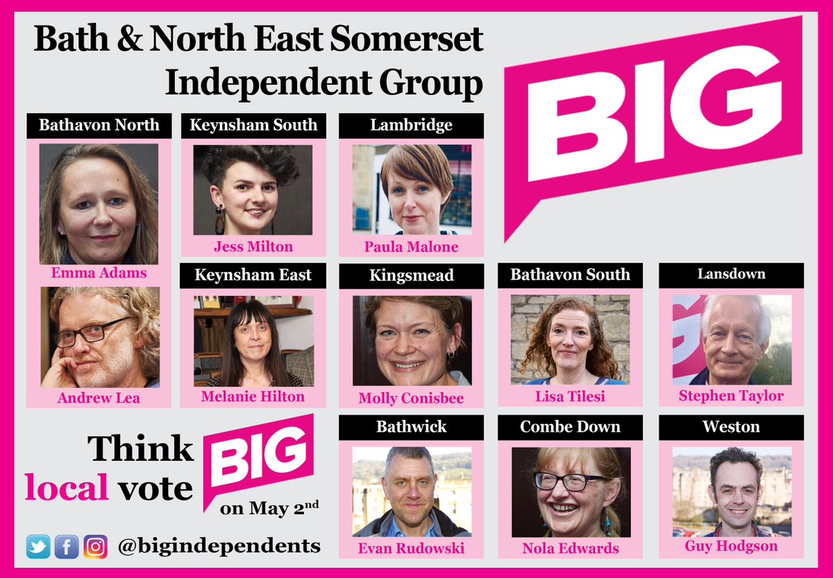 Even if you're not lucky enough to have a BIG candidate in your ward, we still hope you will make your voice heard - let's do democracy! 
#YourVoteMatters