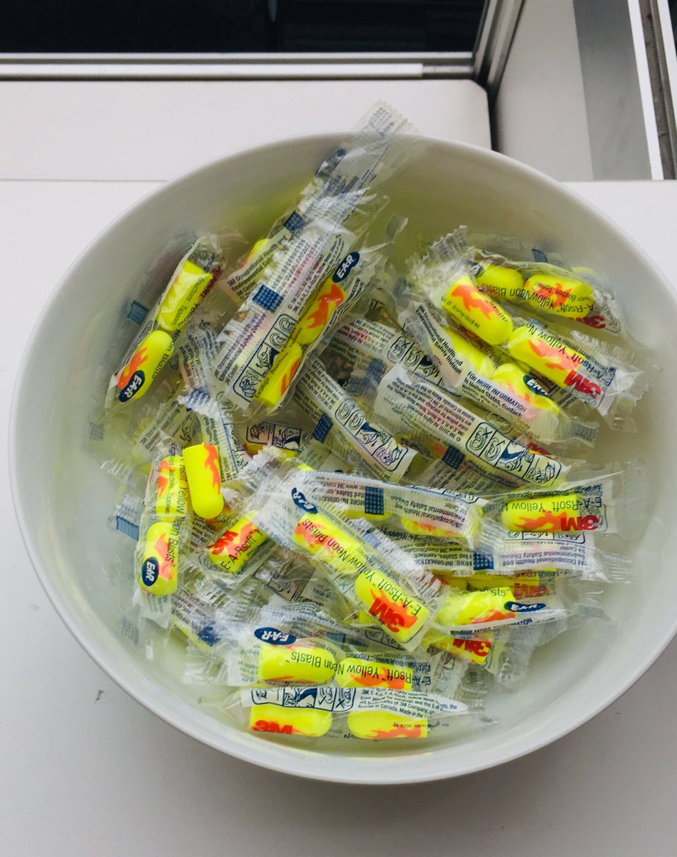 cerebellieum's tweet photo. Earplugs supplied at check in for #INSAR2019 is this because of the changing approach to + now considerable lack of #flappause ? https://t.co/B0mtkOq7L1