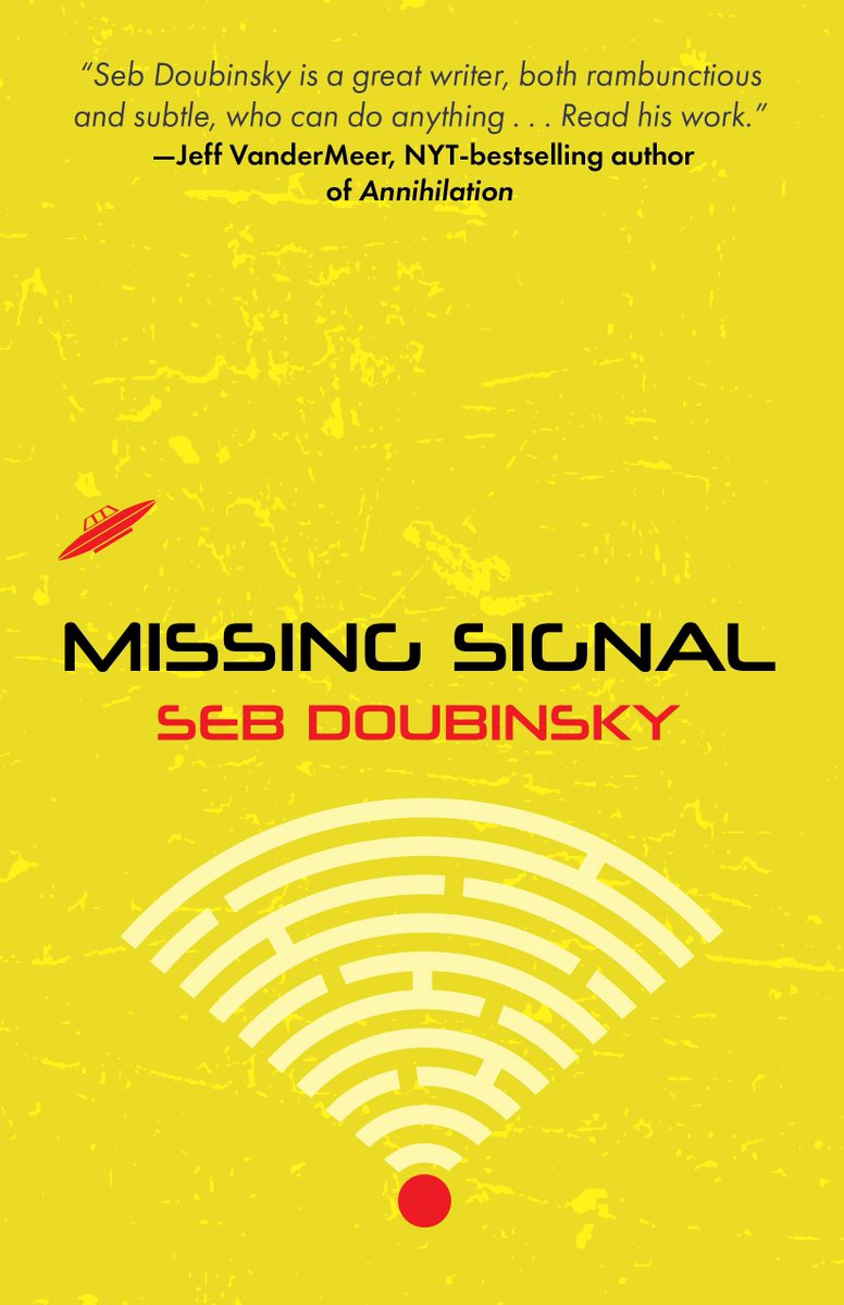 MeerkatPress's tweet photo. In the mood for some "masterfully written" existential dystopian noir? Might I suggest @sebdoubinsky 's @foreword Book of the Year nominee: #MissingSignal (follow-up #TheInvisible coming May 2020!) https://t.co/I1p65ThQCf
