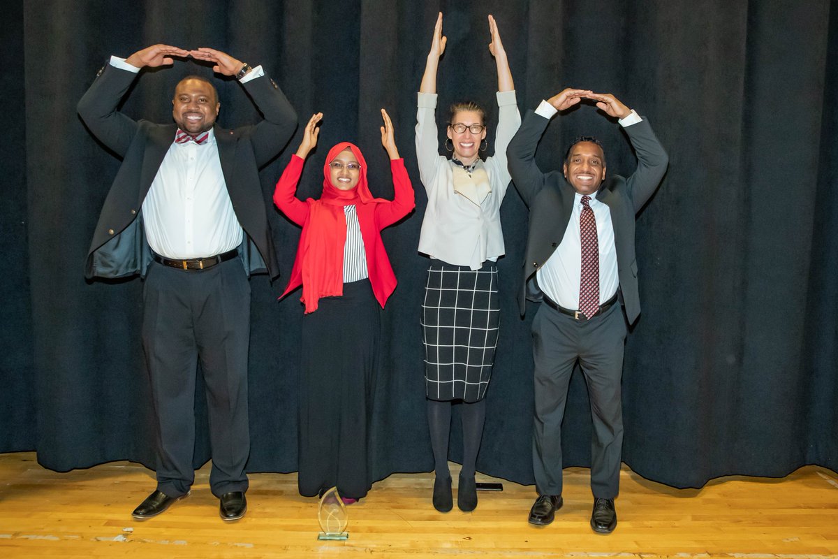 HSDirectorOSU's tweet photo. Future @OSUHonorScholar student and Columbus local Aisho Ali, was awarded the National Honor Society Scholarship. Aisho is a senior at Franklin Heights High School in Columbus. We are excited to welcome Aisho to campus! https://t.co/7hvXpxku75 #hsosu #new2scholars https://t.co/UCNMSxQBkL