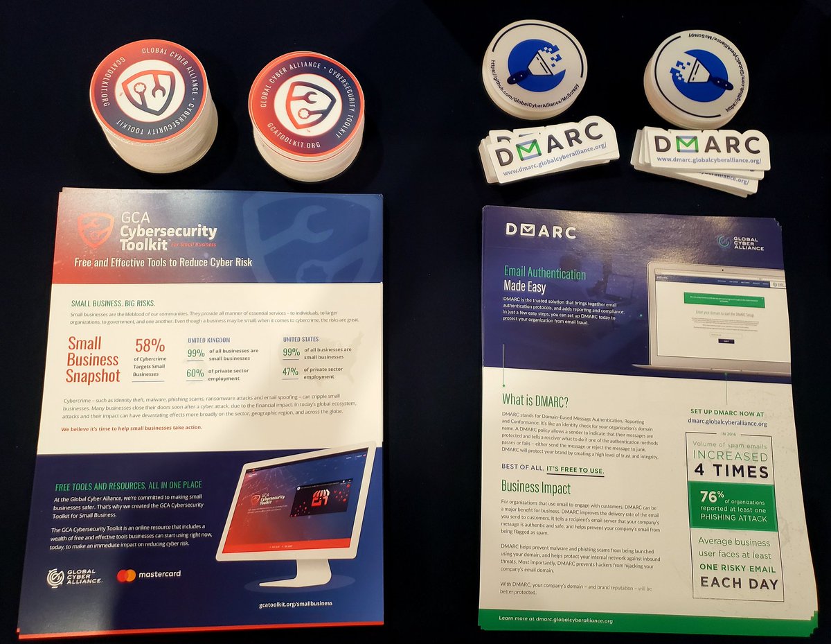GlobalCyberAlln's tweet image. We still have plenty of GCA goodies at our booth, and the cat stickers have been a big hit this conference! Stop by to get yours! #IntegratedCyber #IACD_Automate #IACDautomate #iacd #automate #Cybersecurity #cyber #security