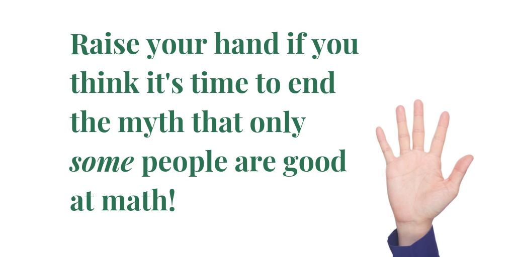 Are traditional math practices promoting inequities? Let's end the myth that only some people are good at math! bit.ly/2ZPcWNx #mathchat #mtbos #coreadvocates