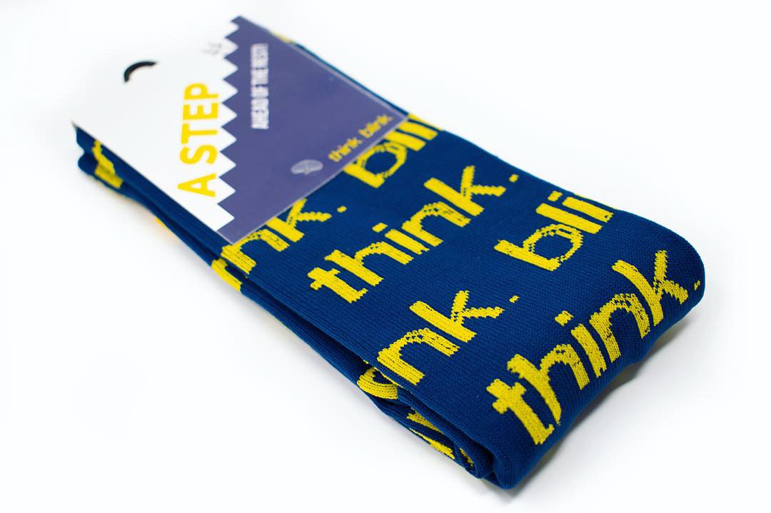 BlinkMktg's tweet image. #thinkblink socks are in and we’re in love. 😍 Not only can you customize your socks to your liking, you can include this super retail full-color header card that gives it that extra special touch. 
#thinkblink #blinkmarketing #socks #brandedsocks #logo #branded #artwork #print