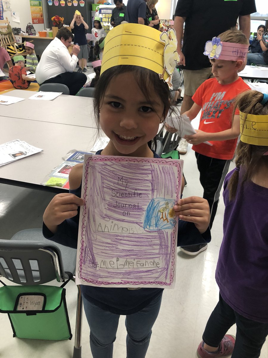 VWang_79's tweet photo. “What’s the buzz?” PBL kindergartners @GoshenPostES @gardengirl416 #PBL #GoGPGators #GPES https://t.co/5j4edR0qn1