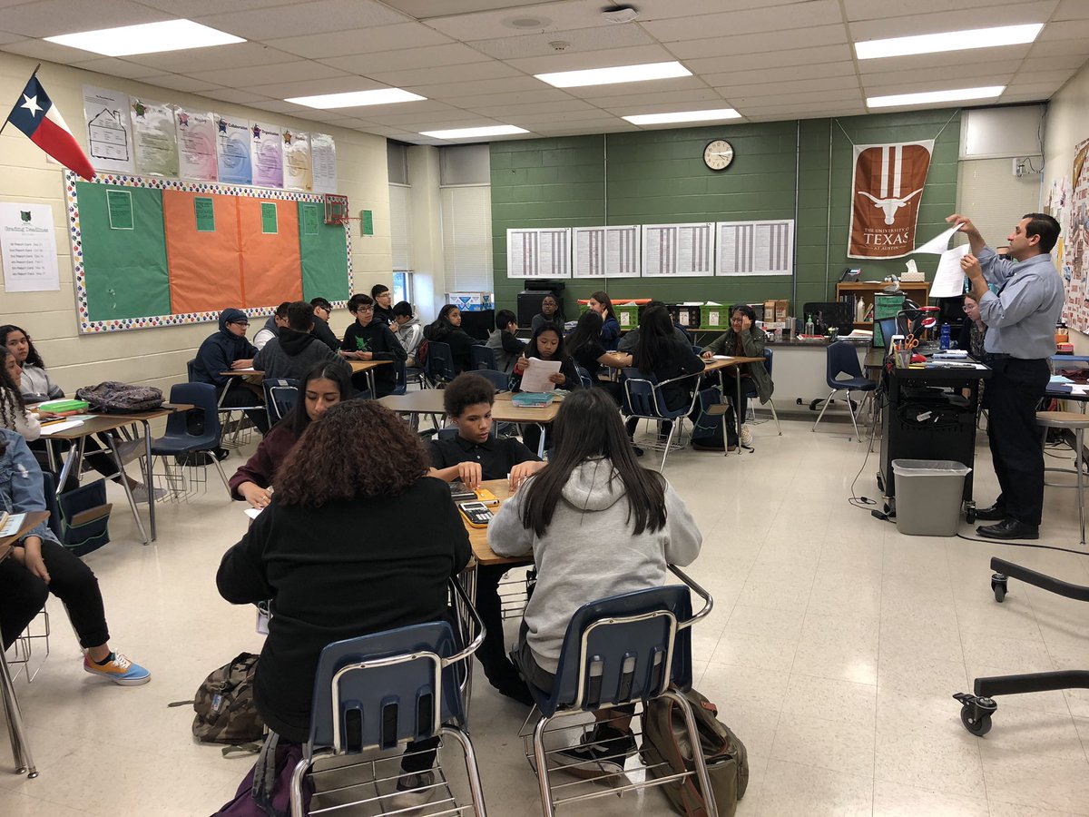 It’s 4:15pm. Schools over right? Not with Algebra EOC next week! Mr. Chavez and Ms. Atkinson Algebra tutoring sessions packed! <a href="/AustinISDAVID/">Austin ISD AVID</a> #aisdgottalent
