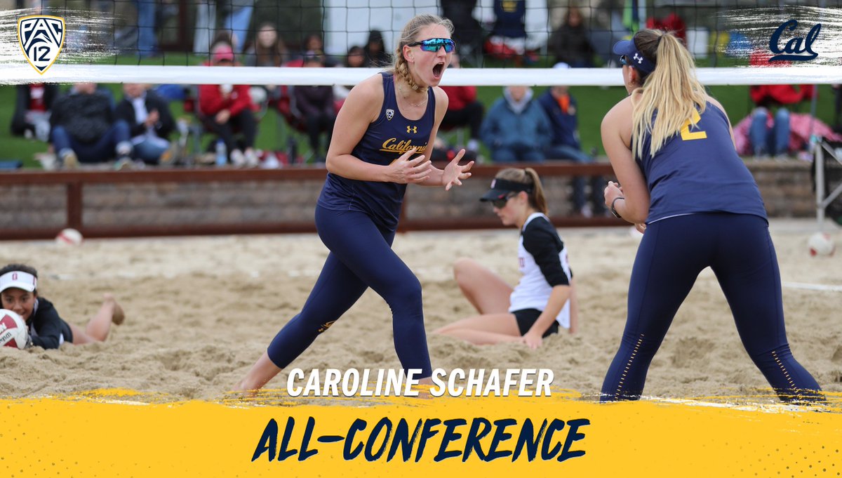 CalBeachVB's tweet photo. Congratulations to Caroline Schafer on being named to the All-Pac-12 Second Team! A well-deserved honor for a great season!
#EarnIt #CalBeachVBall #AllConferenceTeam https://t.co/ysIxYB4DMg