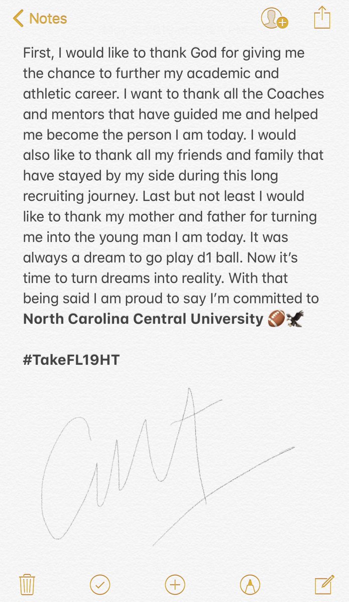 Cmcdaniel_2's tweet photo. It’s up from here❗️🦅🏈 @Coach___E @Coach_Dobson12 @CoachTyGreen  @NCCU_Football https://t.co/ORPCoyiblv
