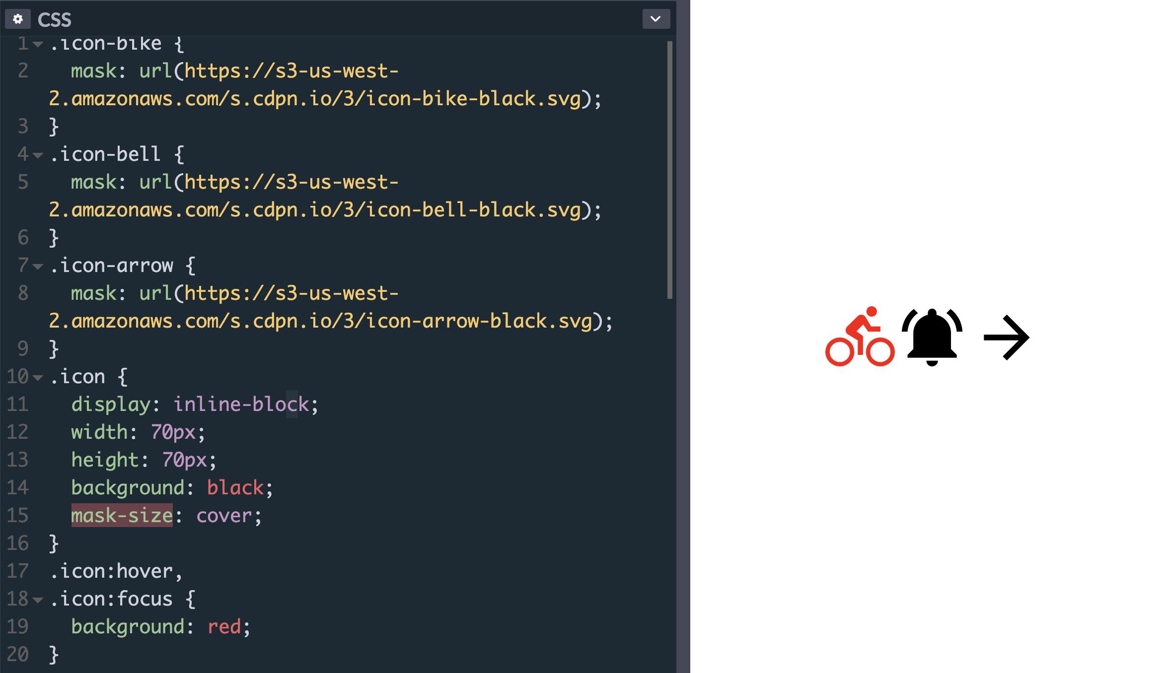 Un-Encoded SVG Backgrounds in CSS (Also, Writing CSS in CSS lolz) – Chris  Coyier