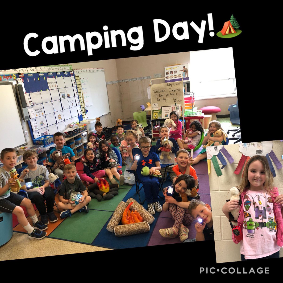 Happy campers in Room 125! #OnceACard