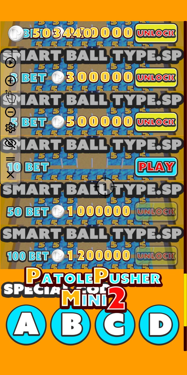 ぱとぇ パソコンのブラウザで遊べる無料メダルゲームの パトルプッシャーmini2 はこちら T Co 6z8aorwj9m