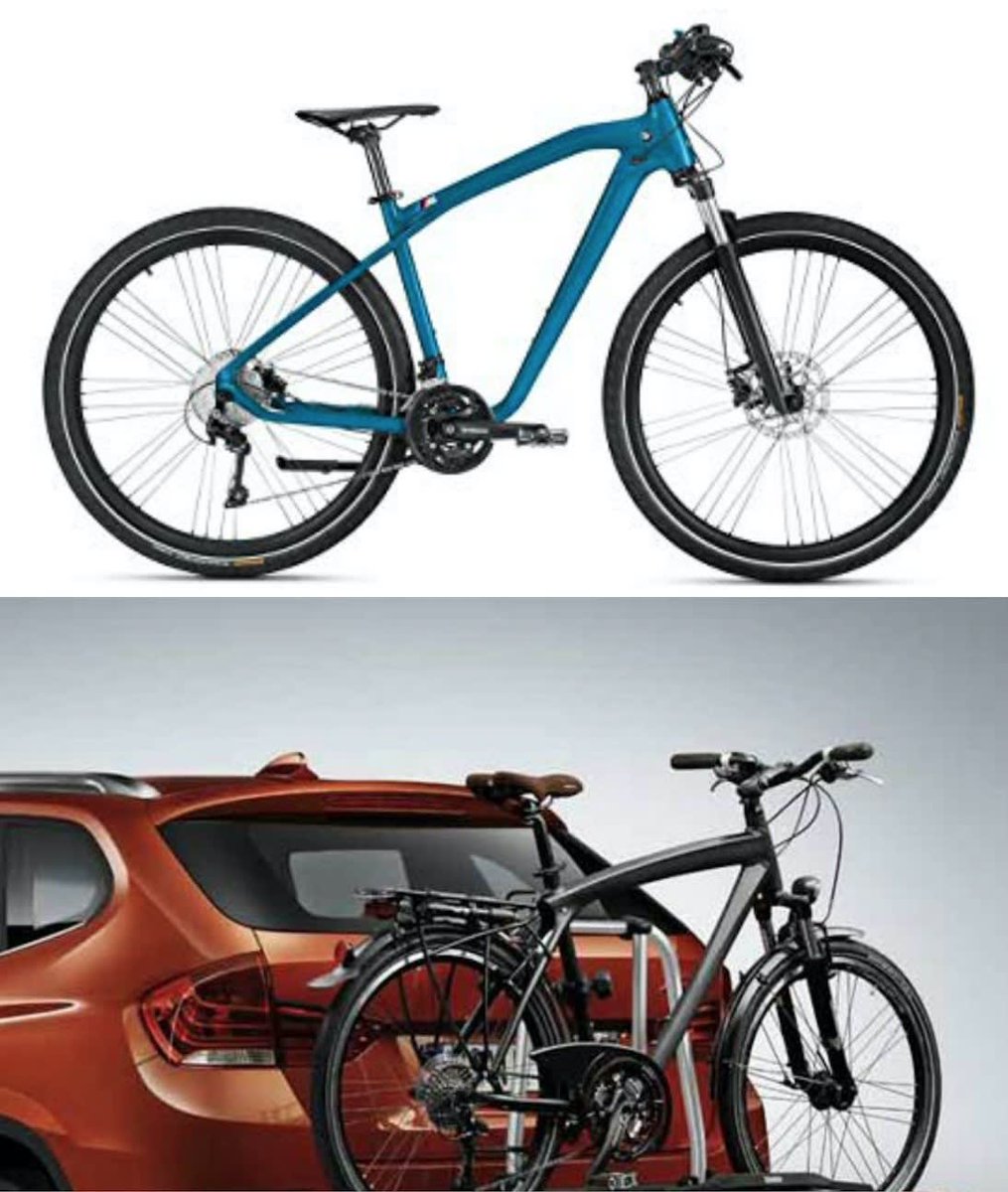 BMWSilverSpring's tweet image. The BMW Cruise Bike + the BMW Rear-Mounted Bicycle Carrier = the perfect match. 🚲 

bit.ly/2Ipn5Iq