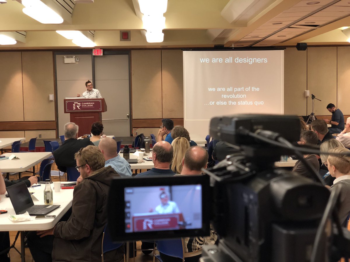 CineJefft's tweet photo. Session with Jess Mitchell at Cambrian college https://t.co/rNJzXyCK02