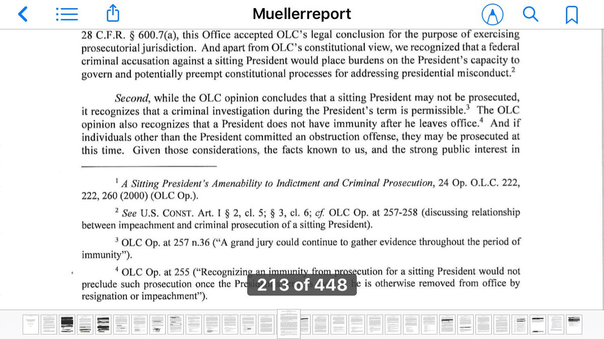 47. Vol. II starts off daunting: the president* is criminally investigated“If we had confidence..the president* clearly did not commit obstruction of justice, we would so state. Based on the facts..we are unable to reach that judgment”Perspective: Facts are not Trump’s friend