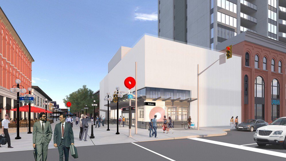 #ReadyForRail ? WE ARE in #OurByWard ! Come join us on the #GeorgeStreetPlaza TOMORROW, May 3rd between 11:30AM & 2:30PM to learn all about YOUR new #RideauLRT Station! #OttLRT