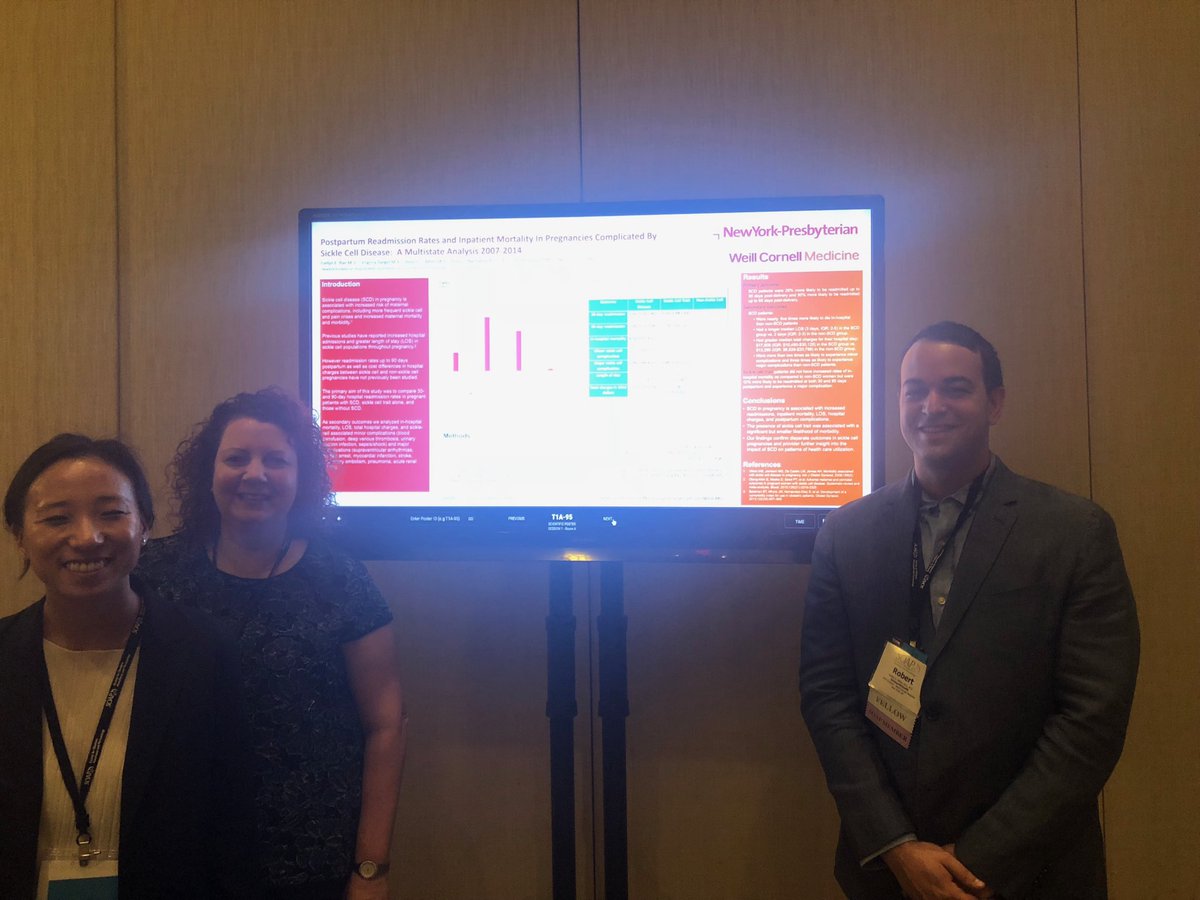 RobertWhiteMD's tweet image. Excellent presentation on sickle cell disease and post partum complications by Evelyn Bae at #soapAM2019. @SAbramovitzMD ⁦@aubergine⁩ @WCMAnesthesia⁩ ⁦⁦@SOAPHQ⁩