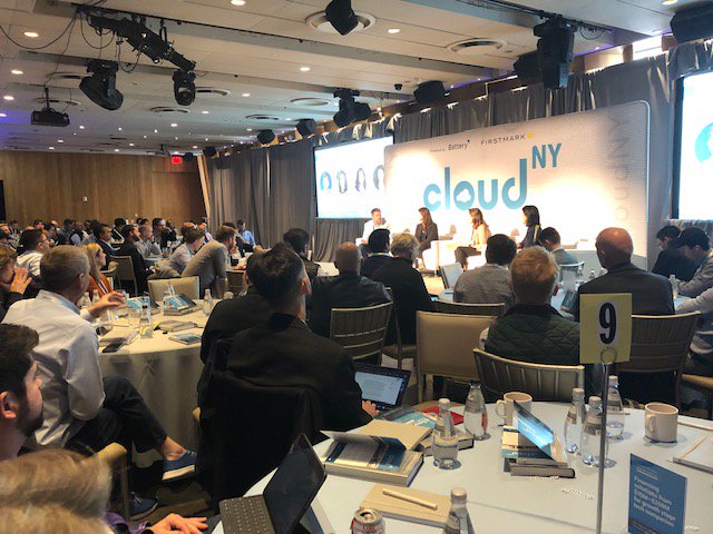 BatteryVentures's tweet photo. Unconscious beliefs and values are not explicitly stated in company principles. Doesn't mean they don't resonate! #CloudCulture wisdom from @chippaucek, @zatlyn + @chughesjohnson at #CloudNY. https://t.co/Tsl6TXOLGB