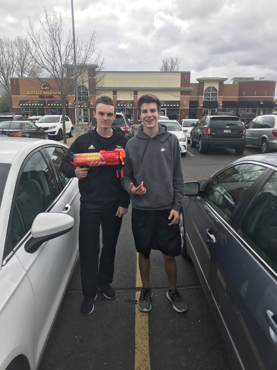 Connor Chalmers of Slippery When Wet has eliminated Ryan Burke of High Noon <a href="/victorianerf/">NERF WAR 2019</a> #whoops #kingchalm #lownoon #easymoney #halfwaythere