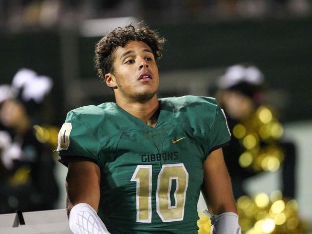 HighSchoolOT's tweet photo. NEW STORY: Cardinal Gibbons' Jalen Brooks named NCHSAA Male Athlete of the Year https://t.co/xfKpP0xGk7 #HSOT https://t.co/dy1Nm16s1G